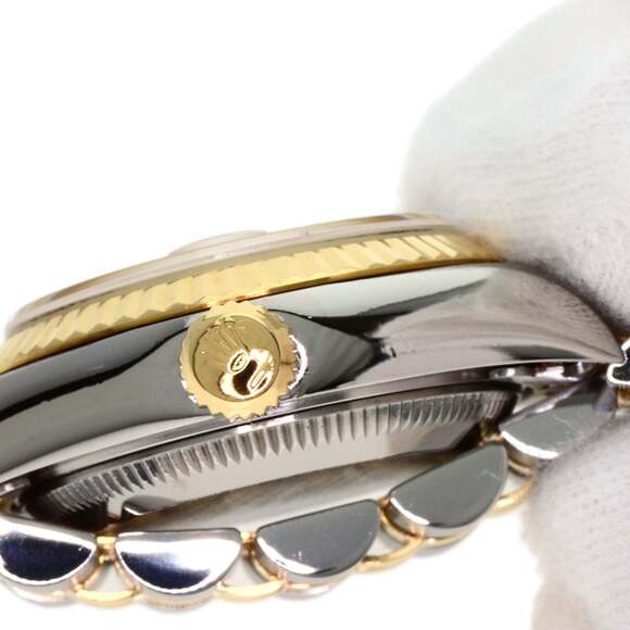 Rolex 69173G Datejust 10P Diamond Watch Stainless Steel/SSx18KYG Women's ROLEX - Picture 10 of 16